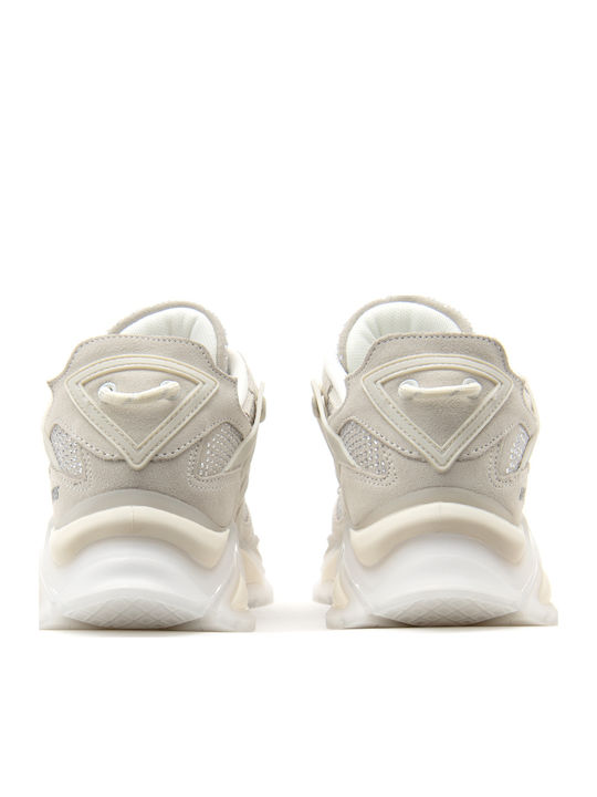 Γυναικεία Chunky Sneakers Ασημι- Γκρι