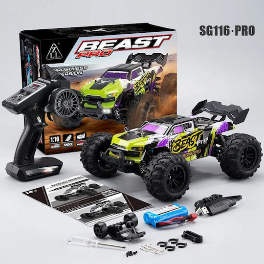 Profindustry Teleghidat Mașină 4WD