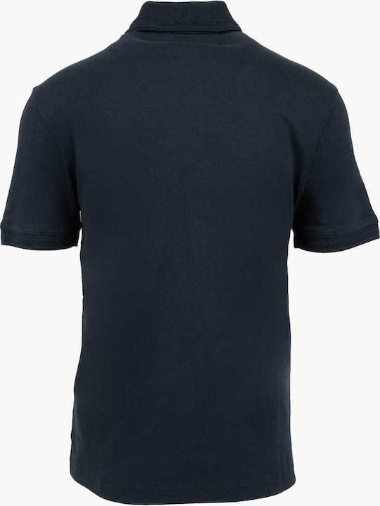 Polo Short Sleeve Blouse Navy Blue