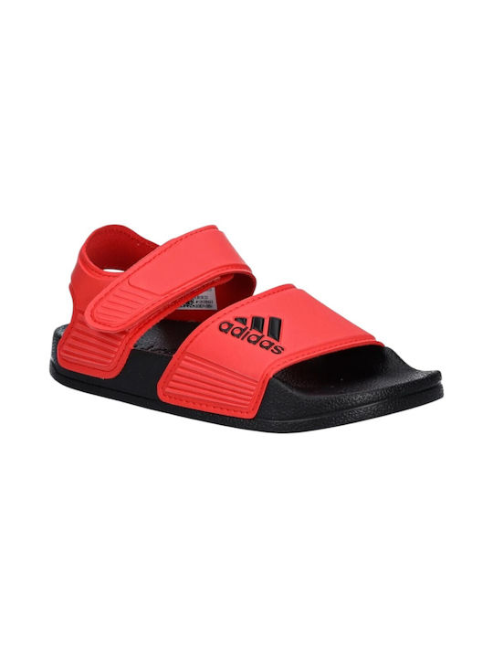 adidas Adilette Sandal K Children's Beach Shoes Red