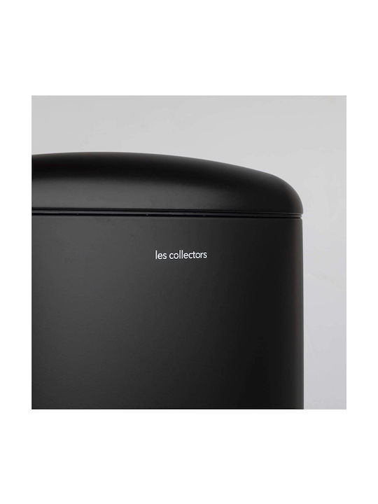 Les Collectors Waste Bin Waste made of Stainless Steel with Pedal Black 30lt 1pcs