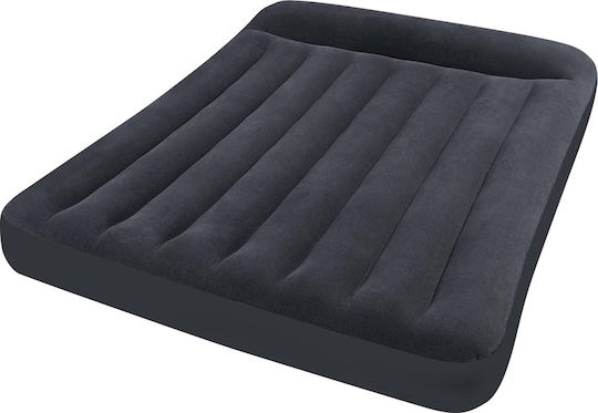 Intex Φουσκωτό Στρώμα Ύπνου Διπλό Pillow Rest Classic 203x152x25εκ.