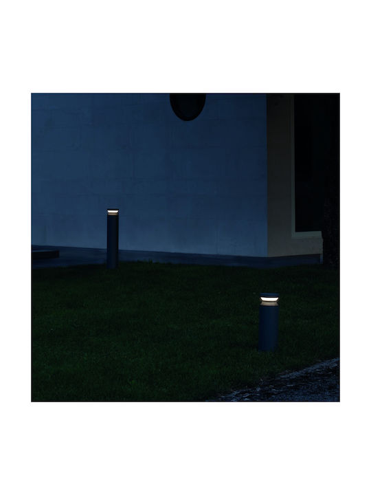 Ideal Lux Outdoor Floor Lamp Small Post LED 14W with Warm White Light IP65 Black