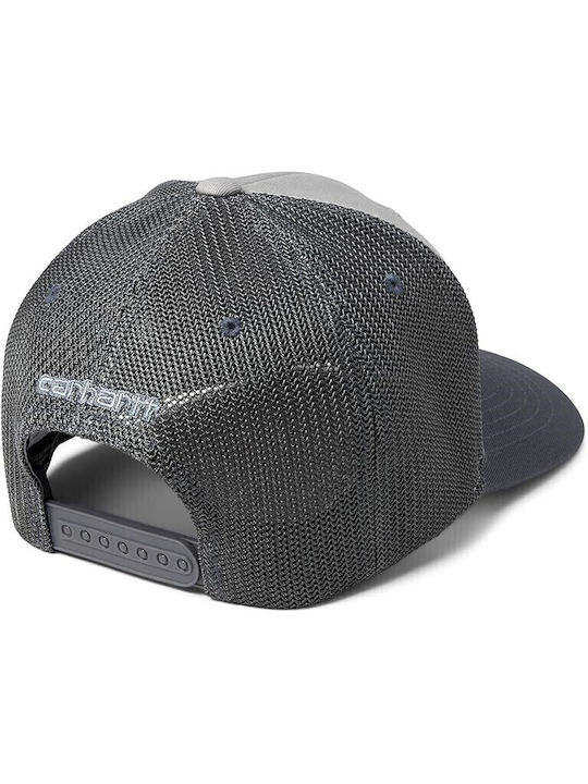 Καπέλο Carhartt Γκρί Carhartt Twill Mesh-back Logo Patch Cap Asphalt 105216-aph