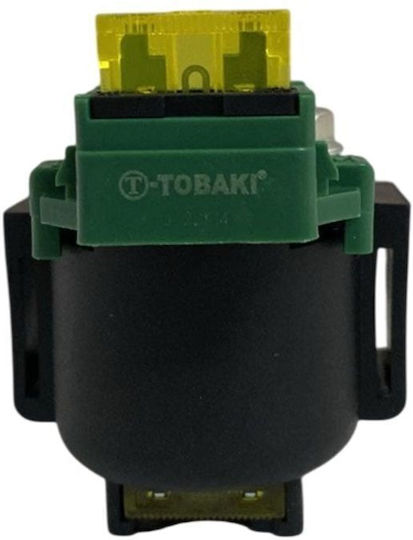 Tobaki Motorcycle Starter Motor Relay for Aprilia RSV4 for Ducati Cruiser for Gilera Nexus for Honda Transalp / Varadero / CBR 600 for Keeway Cruiser for Piaggio MP3 / Beverly 500 121140