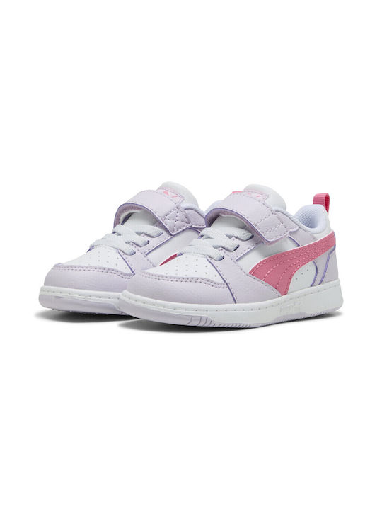 Puma Jr Inf Rebound V6 Παιδικά Sneakers Μωβ