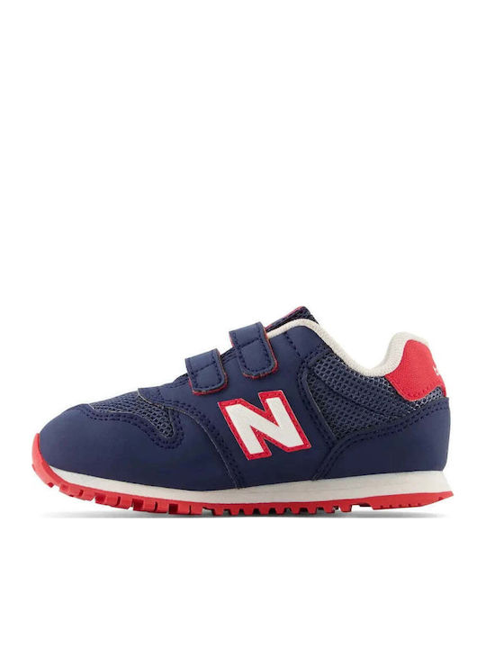 500 Kinder Sneakers mit Klettverschluss Blau