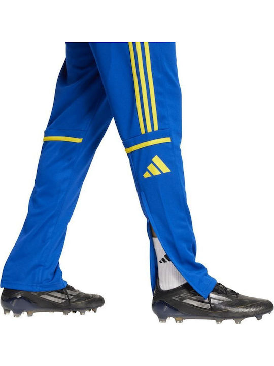 Squadra Sweatpants Glossy without Elastic Blue And Yellow