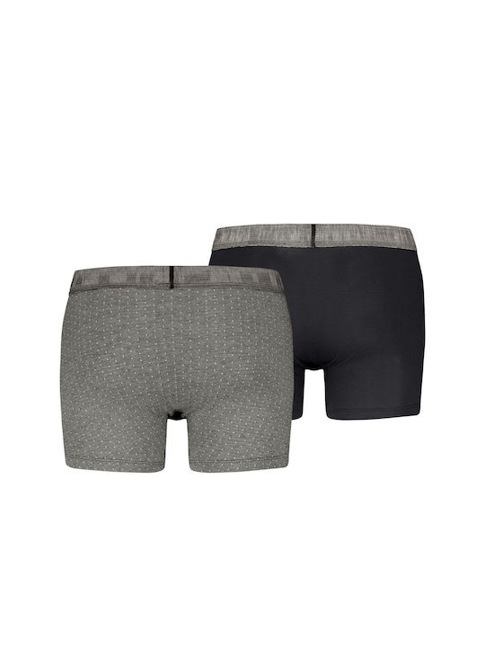 Levi's Men's Boxers 2Pack Black, Grey