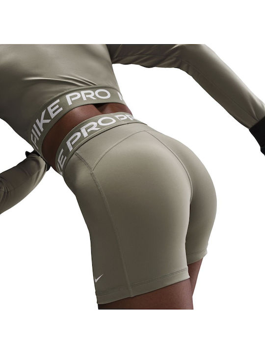 Dri-Fit Pro 365 Training Γυναικείο Κολάν-Σορτς Σύσφιξης Πράσινο