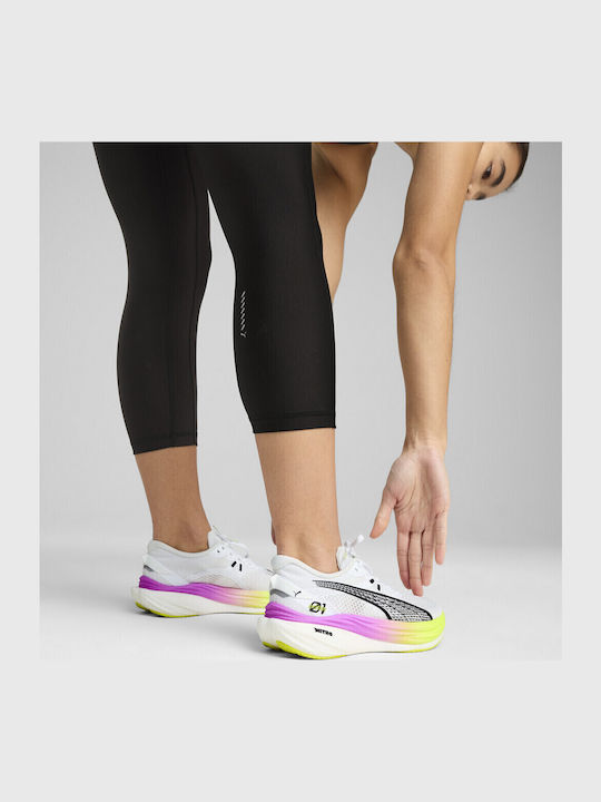 Run Velocity Women's Capri Running Legging Black