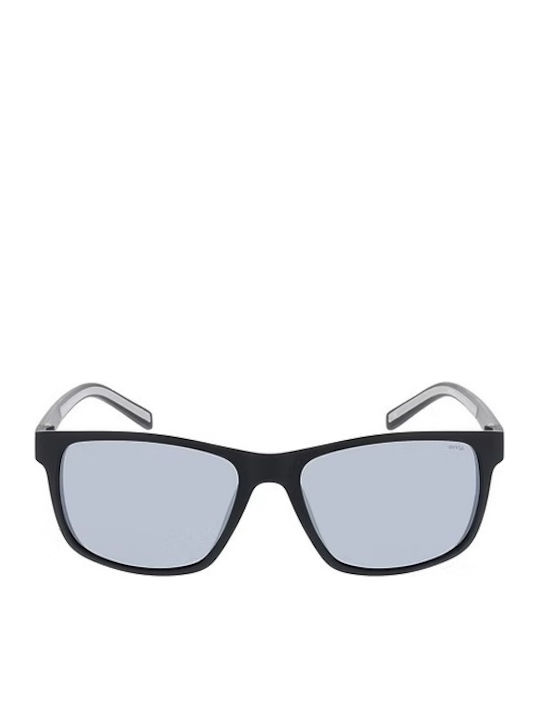 Herren Sonnenbrille mit Horn umrandetem Rahmen Schwarz Matt Polarisiert