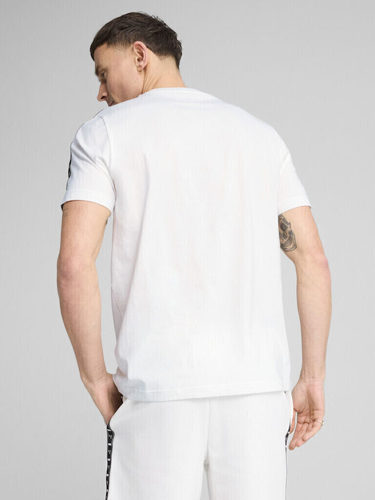 PUMA ESS Tape T-shirt Λευκό