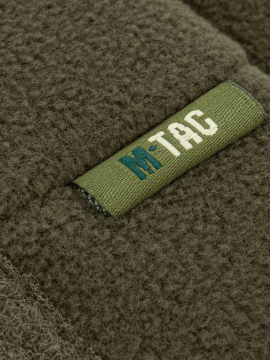 Beanie Unisex Fleece Beanie Knitted in Green color