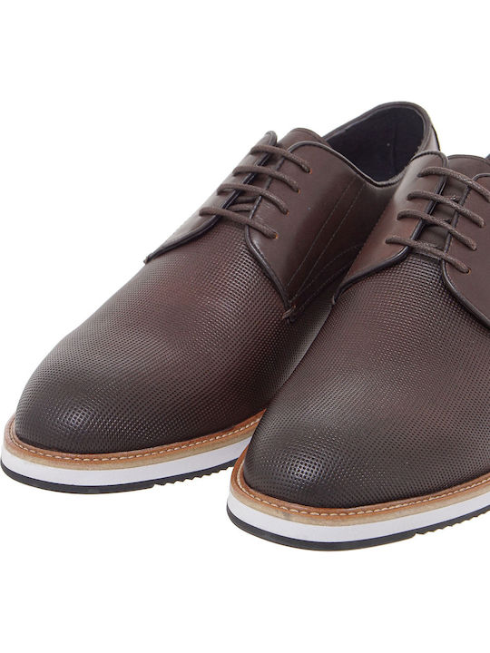 Men's Leather Casual Shoes Brown