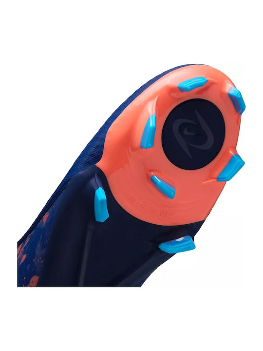 Nike Phantom Luna II Academy Ποδοσφαιρικά Παπούτσια με Τάπες FG/MG Μπλε