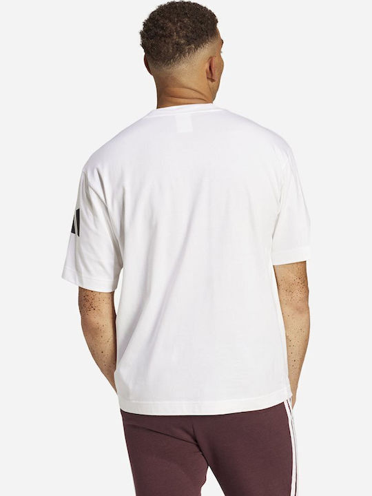 adidas Fit 3 Bar T-shirt Λευκό