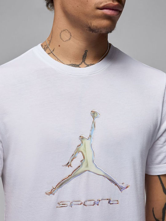 Dri-Fit Sportliches T-Shirt Weiß