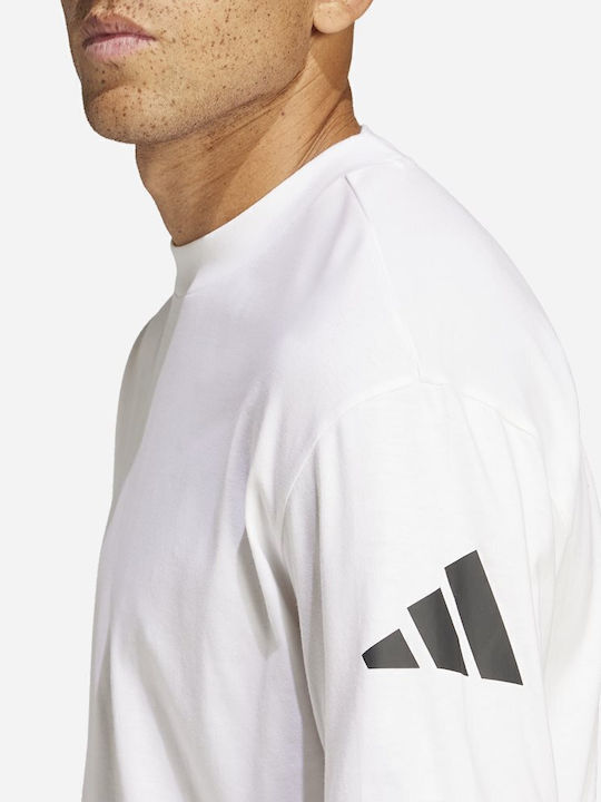 Fit 3 Bar T-shirt White