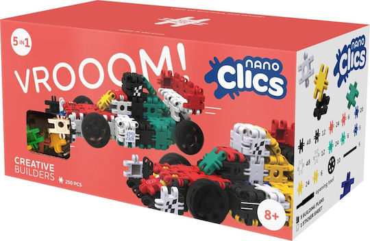 Clics Toys Nano Building Blocks Clics for 8+ Years 250 Pieces