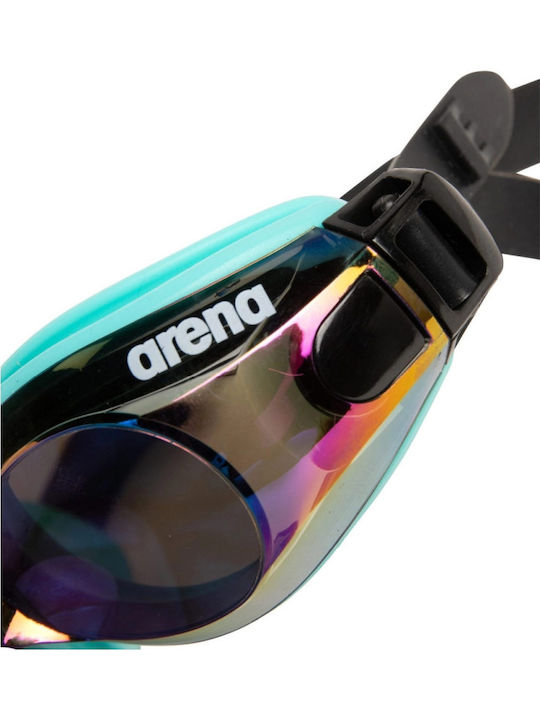 Arena Zoom X-fit Γυαλιά Κολύμβησης Ενηλίκων με Αντιθαμβωτικούς Φακούς Μαύρα