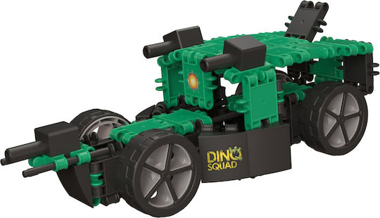 Clics Toys Cuburi De Construit Dino Bucket Pentru 4+ Ani 141 Bucăți