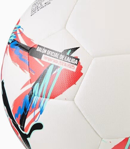 PUMA Orbita LaLiga Fußball Weiß