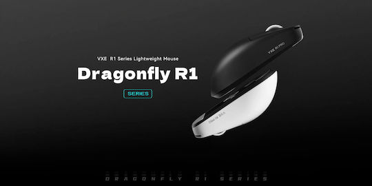 VXE R1 Ασύρματο Gaming Ποντίκι 18000 DPI Λευκό