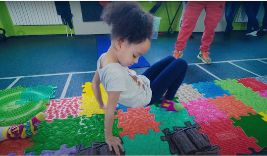 Askato Sensory Subfloor Joc Educațional de Cunoștințe