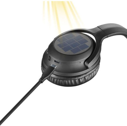 Cellular Line MusicSound Ασύρματα / Ενσύρματα Over Ear Ακουστικά Solar Charge