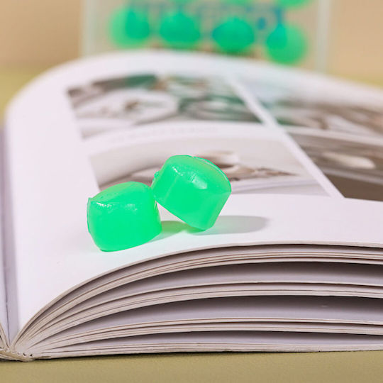 Haspro Moldable Copii Protecții auditive din Silicon în culoarea Verde 2buc