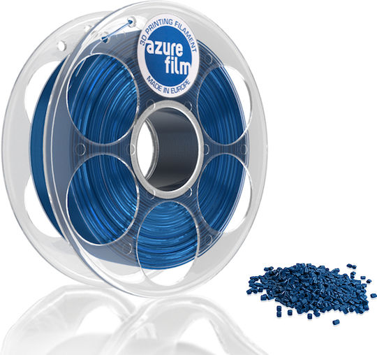Azurefilm Pla 1.75mm Μπλε Διαυγές Blue Transparent 1kg