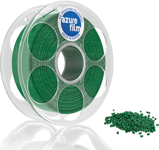 Azurefilm Pla 1.75mm Green Glitter 1kg