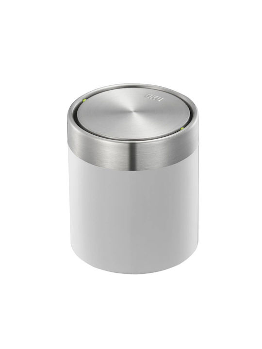 Fandy 1.5 L Table Trash Can Eco 920481 White
