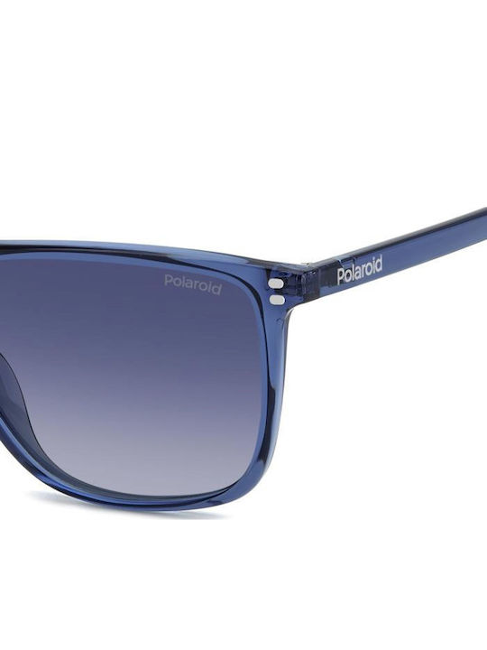 Polaroid Men's Sunglasses with Blue Plastic Frame and Blue Lens PLD6232/S PJP/Z7