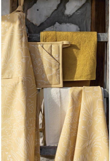 Winkler Towel from 100% Cotton in Yellow Color 50x70cm Winkler Towel from 100% Cotton in Yellow Color 50x70cm