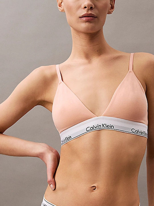 Calvin Klein Lightly Lined Triangle Γυναικείο Σουτιέν Somon 000qf5650e-5kd