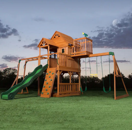 Παιδική Χαρά Μεγάλη XXL Skyfort Play Tower Μ670εκ.