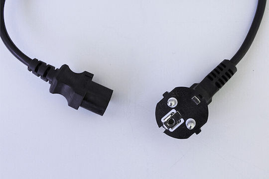 Cobra 3m IEC Kabel Schuko Stromkabel IEC 3 Meter 3x1,5mm 52033