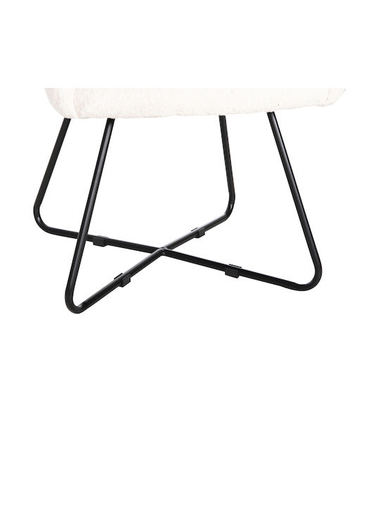 Harnis Πολυθρόνα Εκρού 82x62x72cm