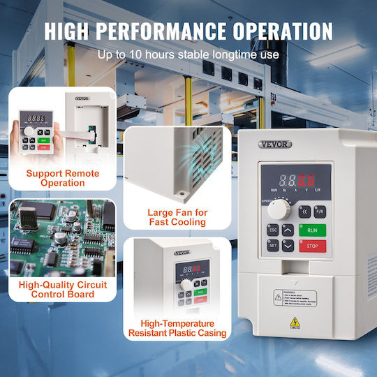 Vevor Κινητήρας Βιομηχανικών Εγκαταστάσεων BPQDQ3KW220VKM54OV7