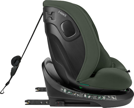 Kikka Boo i-Hike Scaun Auto pentru Copii i-Size cu Isofix Verde armată