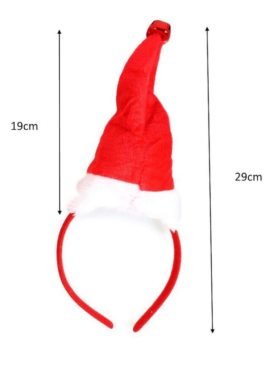 Christmas Headband Santa Claus Hat with Bell