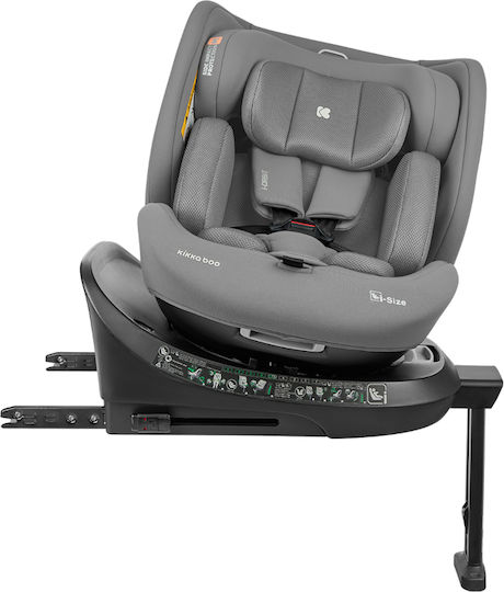 Kikka Boo i-Orbit Καθισματάκι Αυτοκινήτου i-Size με Isofix Light Grey