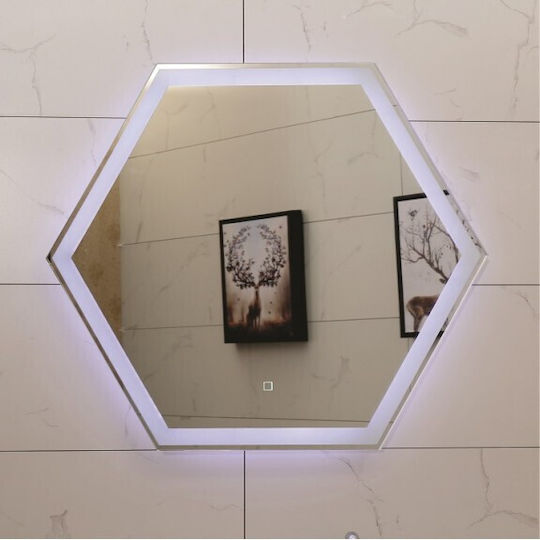 Inter Ceramic Clariss Icl 1491 Spiegel Badezimmer LED-Beleuchtung Touchscreen Heizung