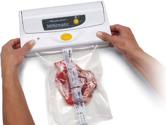 Vakuumierer Magic Vac Minimatic Trocken Nass Marinieren Weiß