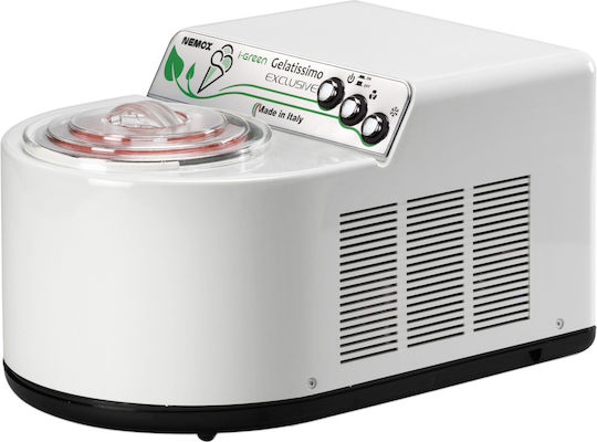 Ice Cream Maker Compressor Nemox Gelatissimo Exclusive I-green 1.7 Liters White