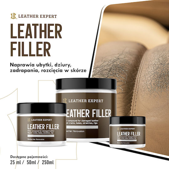 Chit Alb pentru Piele 250 Ml Leather Expert Le-10-fw250