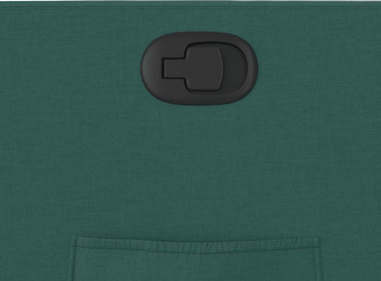 Фотьойл Relax С поставка за крака Dark Green 66x89.5x95.5см