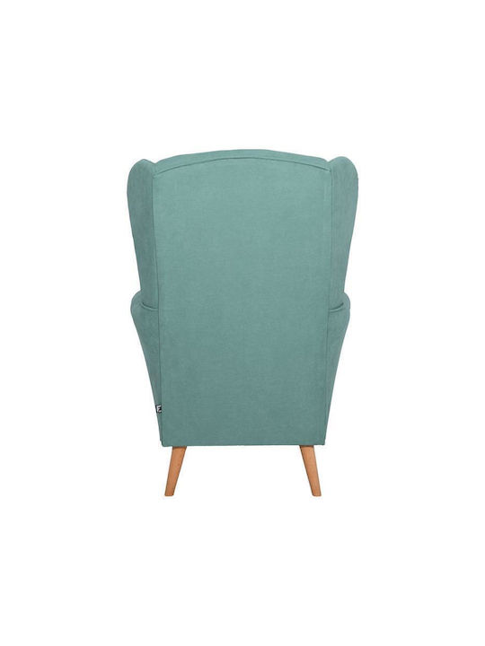 Classic Bergère Petrol Blue 80x80x114cm